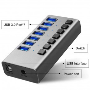USB  Acasis H707  7  USB 3.0  4