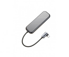 USB-Hub Baseus Multi-functional HUB (Type-C to 3xUSB3.0+HD4K+PD) Gray (CAHUB-BZ0G) 5