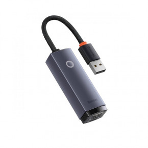 USB- Baseus Ethernet Adapter USB-A to RJ45 LAN Port Black (WKQX000001) 3