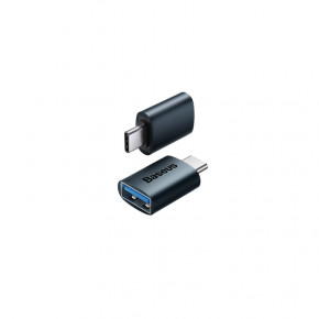 USB- Baseus Ingenuity Series Mini OTG Adaptor Blue (ZJJQ000003) 3
