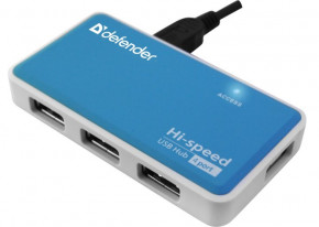 USB-a Defender 4xUSB 2.0 QUADRO POWER+Adapter 220v 4