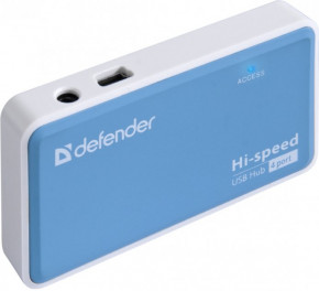 USB-a Defender 4xUSB 2.0 QUADRO POWER+Adapter 220v 6