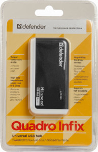  USB- Defender  4xUSB 2.0 QUADRO INFIX (4)