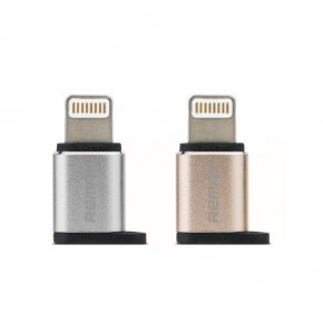  Visual RA-USB2 microUSB(F) to Lightning(M) Gold Remax 340906 3