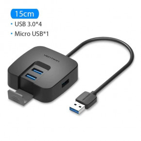  USB 3.0 -> 4xUSB 3.0 + MicroUSB  Vention (CHBBB) 3