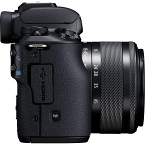   Canon EOS M50 + 15-45 IS STM + 22 STM Double Kit Black (JN632680C055) 5