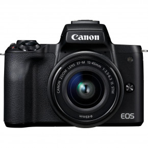   Canon EOS M50 + 15-45 IS STM + 22 STM Double Kit Black (JN632680C055) 10
