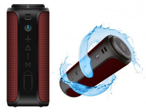   2E SoundXTube TWS MP3 Wireless Waterproof Red (2E-BSSXTWRD)