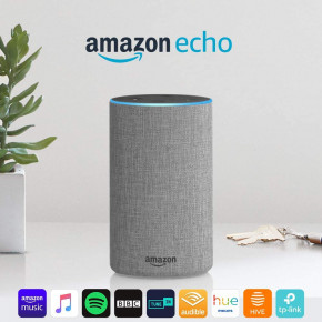   Amazon Echo 2gen 2017 Heather Grey 3