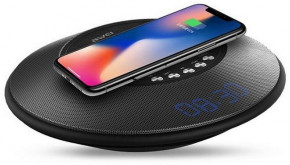   Awei Y290 Bluetooth Speaker-Wireless Charger Black 5