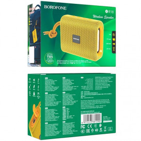  Bluetooth  Borofone BR18 Gold (2)