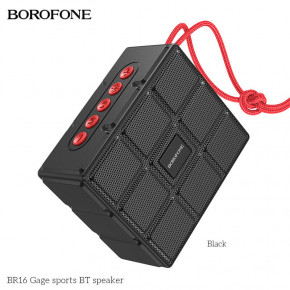  Borofone Led Gage sports BT BR16 Black (26208) 3