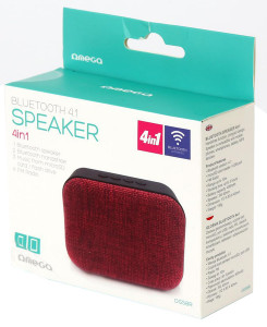  Omega Bluetooth OG58DG fabric Red (OG58R) 4