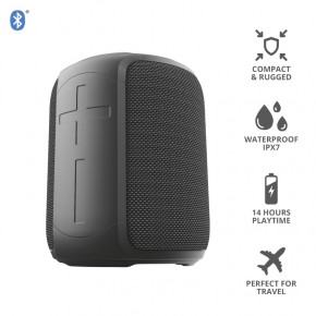    Trust Caro Compact Bluetooth Speaker Black (23834) (5)