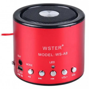   WSTER WS-A8 red