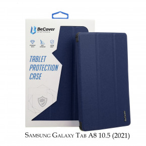  - BeCover Smart Case  Samsung Galaxy Tab A8 10.5 (2021) SM-X200 / SM-X205 Deep Blue (707262) (5)