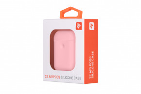  2E  Apple AirPods Pure Color Silicone 3.0  Light pink (2E-AIR-PODS-IBPCS-3-LPK) 4