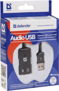    Defender Audio USB 23.5  jack (63002) 4