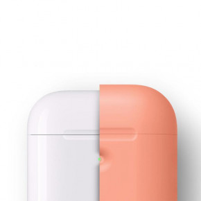    Elago A2 Silicone Case Peach  Airpods with Wireless Charging Case (EAP2SC-PE) 3