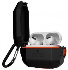  TPU UAG Hardcase   Apple AirPods Pro Black/Orange (10225F114097) 4