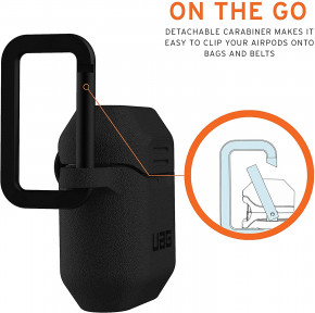  UAG Apple Airpods Standard Issue Silicone 001 (V2), Black (10244K114040) 8