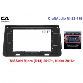   CraftAudio NI-22-415 NISSAN Micra (K14) 2017+ 10.1