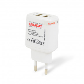   Faraday Electronics 18W/OEM  2 USB  5V/1A+2.4A