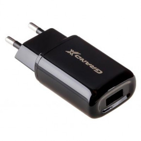   Grand-X CH-15UMB (5V/2,1A + DC cable 2,4 USB -> Micro USB 1m) Black (CH-15UMB)