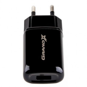   Grand-X CH-15UMB (5V/2,1A + DC cable 2,4 USB -> Micro USB 1m) Black (CH-15UMB) 3