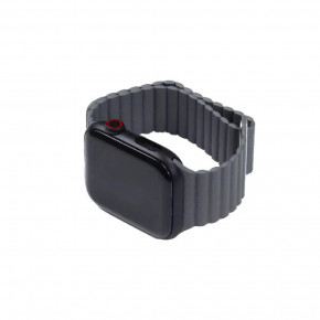   Apple Watch Leather magnet loop 42/44mm (Grey) Copy