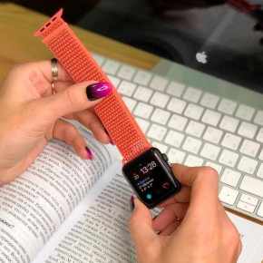  Epik Nylon Apple watch 42mm/44mm  / Orange 4