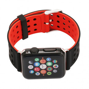     Primo  Apple Watch 42mm / 44mm - Black&;Red