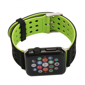     Primo  Apple Watch 42mm / 44mm - Black&;Green 5