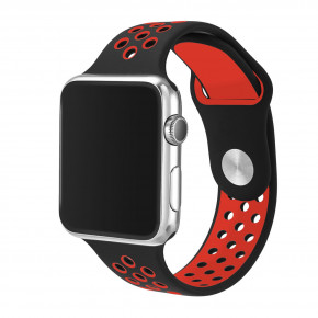     Primo  Apple Watch 38mm / 40mm(S/M 110mm) - Black&;Red 4