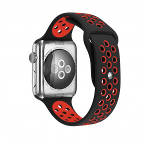     Primo  Apple Watch 38mm / 40mm(S/M 110mm) - Black&;Red 5