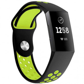   Primolux      Fitbit Charge 3 (FB409/FB410) - Black&Green /  L 3