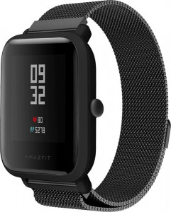  Uwatch Milanese Magnetic Strap For Amazfit Bip Black 3