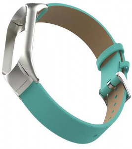    UWatch PU leather Band For Mi Band 3/4 Green 4