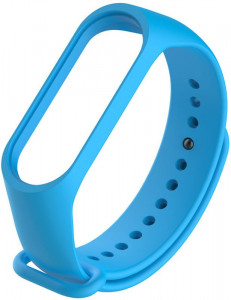  Uwatch Replacement Silicone Band For Xiaomi Mi Band 3 Light Blue