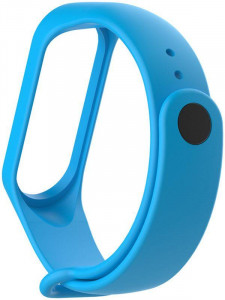  Uwatch Replacement Silicone Band For Xiaomi Mi Band 3 Light Blue 3