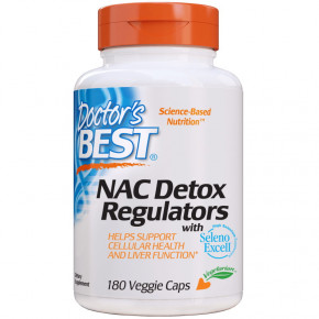  Doctor's Best NAC Detox Regulators 180  (CN5333)