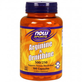  NOW Arginine Ornithine 100  