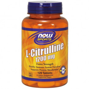  NOW Citrulline 1200 mg 120 tabs