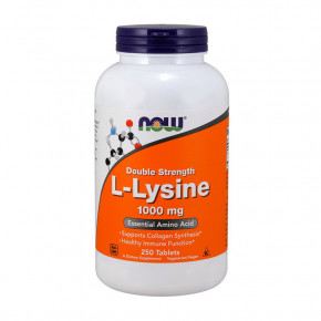  NOW L-Lysine 1000 mg 250 tab