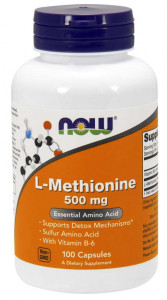  NOW L-Methionine 500 mg 100  (4384302449)