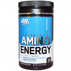  Optimum Nutrition Essential Amino Energy 270 blue raspberry
