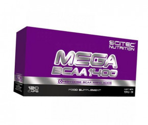  Scitec Nutrition Mega BCAA 1400 120 caps