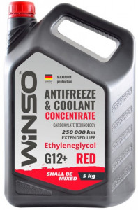  Coolant Concentrate WINSO RED G 12+ 5kg (4/) Winso (880990)