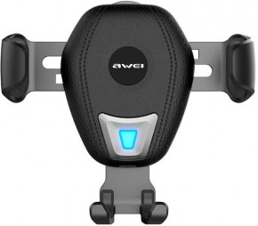  Awei CW2 Wireless Car Holder Black