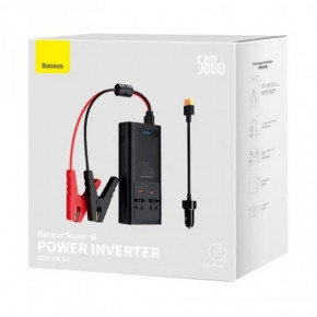   Baseus Super Si Power Inverter 500W (220V CN/EU) (CGNB000101) Black 3
